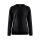 Craft Sweatshirt Core Soul Crew (comfortable fit, front zipper) black Women