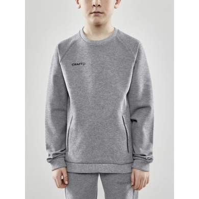 Craft Sweatshirt Core Soul Crew (comfortable fit, front zipper) light grey Kids