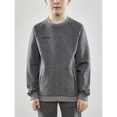 Craft Sweatshirt Core Soul Crew (comfortable fit, front zipper) dark grey Kids