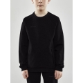 Craft Sweatshirt Core Soul Crew (comfortable fit, front zipper) black Kids