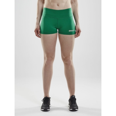 Craft Sport-Tight Squad Hotpants (functional material, tight-fitting) short green Women