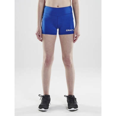 Craft Sport-Tight Squad Hotpants (functional material, tight fit) short cobalt blue children