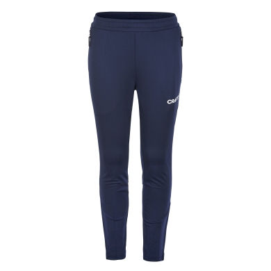 Craft Evolve 2.0 Training Trousers (durable, elastic) long navy blue kids