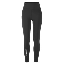 Craft Rush 2.0 Tights (optimal fit, snug) long black Ladies' training trousers