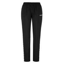 Craft Squad Go Pant Training Trousers (elasticated waistband with drawstring) long black ladies