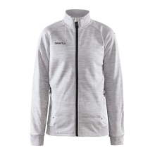 Craft Training Jacket ADV Unify (functional recycled polyester) light grey Women