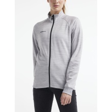 Craft Training Jacket ADV Unify (functional recycled polyester) light grey Women