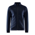 Craft Training Jacket Core Soul Full Zip (Front Zipper, Soft Material) Dark Navy Men