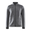 Craft Training Jacket Core Soul Full Zip (Front Zipper, Soft Material) Dark Grey Men