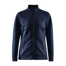 Craft Training Jacket Core Soul Full Zip (Front Zipper, Soft Material) Dark Navy Women