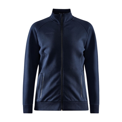 Craft Training Jacket Core Soul Full Zip (Front Zipper, Soft Material) Dark Navy Women