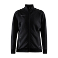 Craft Training Jacket Core Soul Full Zip (Front Zipper, Soft Material) Black Women