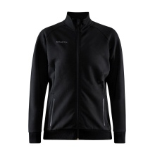 Craft Training Jacket Core Soul Full Zip (Front Zipper, Soft Material) Black Women