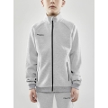 Craft Training Jacket Core Soul Full Zip (Front Zipper, Soft Material) Light Grey Boys