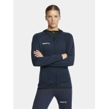 Craft Training Jacket Extend Full Zip (with zipper pockets, elastic material) navy blue Women