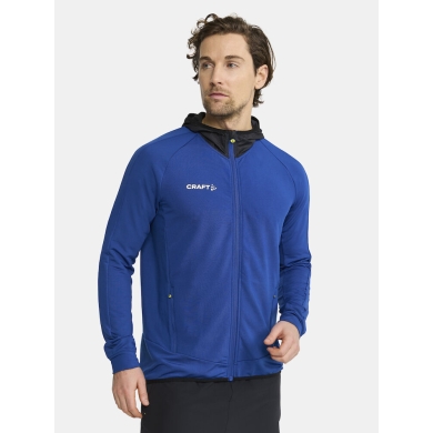 Craft Training Jacket Extend Full Zip (with zipper pockets, elastic material) cobalt blue Men