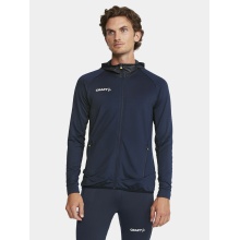 Craft Training Jacket Extend Full Zip (with zipper pockets, elastic material) navy blue Men