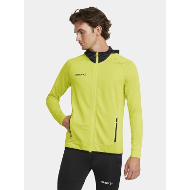 Craft Training Jacket Extend Full Zip (with zipper pockets, elastic material) yellow Men