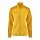 Craft Sport Training Jacket Squad 2.0 Full Zip (with side pockets, elastic functional material) yellow Women