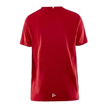 Craft Sport T-shirt Community Mix (Cotton) Red Kids