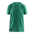 Craft Sport T-shirt Community Mix (Cotton) Green Kids