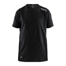 Craft Sport T-shirt Community Mix (Cotton) black Kids