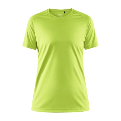 Craft Sport-Shirt Core Unify (functional recycled polyester) lime green Women