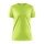 Craft Sport-Shirt Core Unify (functional recycled polyester) lime green Women