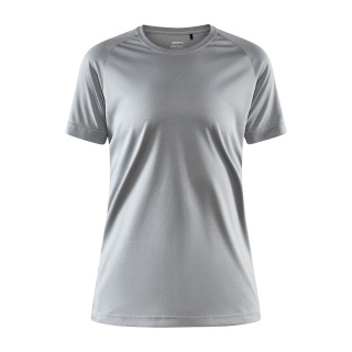 Craft Sport-Shirt Core Unify (functional recycled polyester) light grey Women