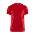 Craft Sport T-shirt Community Function (100% Polyester, quick-drying) red Men