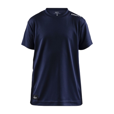 Craft Sport T-shirt Community Function (100% Polyester, quick-drying) navy blue Kids