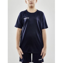 Craft Sport T-shirt (Jersey) Evolve - lightweight, functional - navy blue Kids