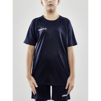 Craft Sport T-shirt (Jersey) Evolve - lightweight, functional - navy blue Kids