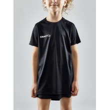 Craft Sport T-shirt (Jersey) Evolve - lightweight, functional - black Kids