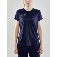 Craft Sport T-shirt (Jersey) Evolve - lightweight, functional - navy blue Women