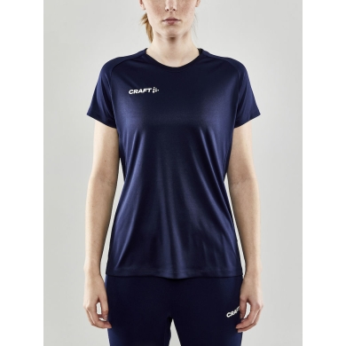 Craft Sport T-shirt (Jersey) Evolve - lightweight, functional - navy blue Women