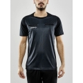 Craft Sport-Tshirt Evolve Referee (rec. Polyester, Mesh inserts) black Men