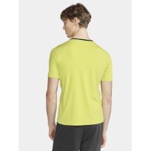 Craft Sport T-shirt Extend Jersey (rec. Polyester, Mesh inserts) yellow Men