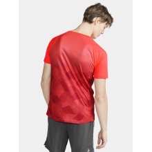 Craft Sport T-shirt (Jersey) Premier Fade Jersey (rec. Polyester, V-neck) orange/red Men