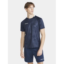 Craft Sport T-shirt (Jersey) Premier Solid Jersey (rec. Polyester, high elasticity) navy blue Men