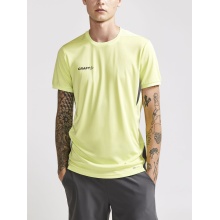 Craft Sport T-shirt Pro Control Impact (light, breathable) lime/grey Men