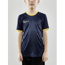 Craft Sport T-shirt (Jersey) Progress 2.0 Graphic Jersey - light, functional and stretch material navy blue Children