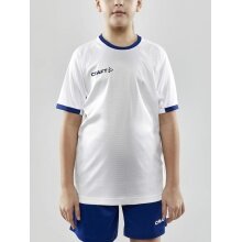 Craft Sport T-shirt (Jersey) Progress 2.0 Graphic Jersey - light, functional and stretch material white/blue Kids