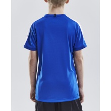 Craft Sport T-shirt Progress Practice (100% Polyester) royal blue Kids