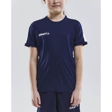 Craft Sport T-shirt Progress Practice (100% Polyester) navy blue Kids