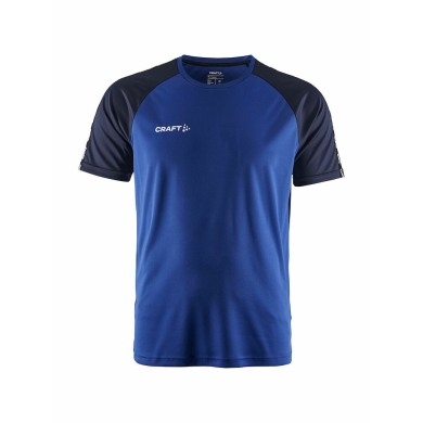 Craft Sport T-shirt Squad 2.0 Contrast Jersey (high elasticity, comfortable fit) cobalt blue Men