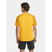 Craft Sport T-shirt Squad 2.0 Contrast Jersey (high elasticity, comfortable fit) yellow/gold Men