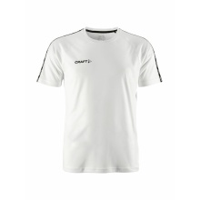 Craft Sport T-shirt Squad 2.0 Contrast Jersey (high elasticity, comfortable fit) white Men