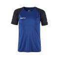 Craft Sport T-shirt Squad 2.0 Contrast Jersey (high elasticity, comfortable fit) cobalt blue Kids