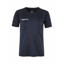 Craft Sport T-shirt Squad 2.0 Contrast Jersey (high elasticity, comfortable fit) navy blue Kids